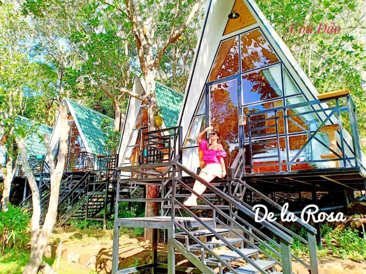 Homestay De La Rosa - Con Dao Chi Khu Co Ong Esterno foto